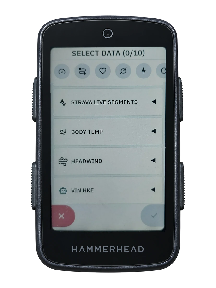 Headwind and VinHkE in Ride's data-field picker