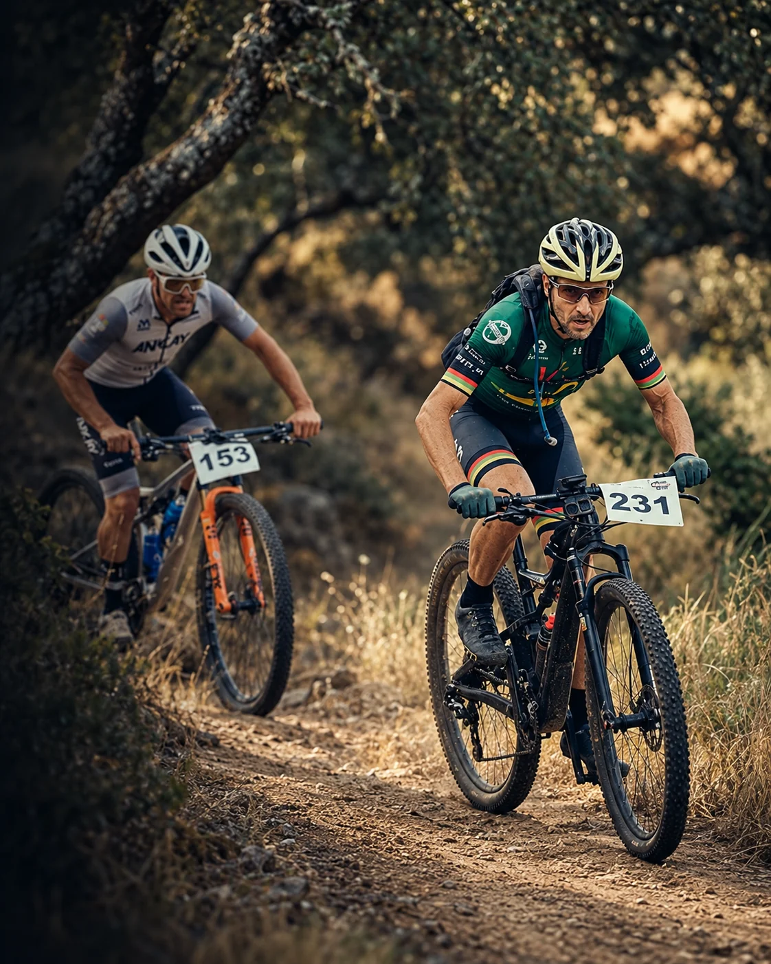 XCM mountain bike race, where VinHkE features were born